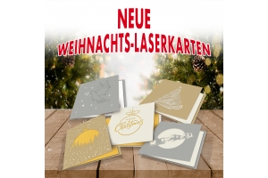 Weihnachts - Laserkarten 2022 