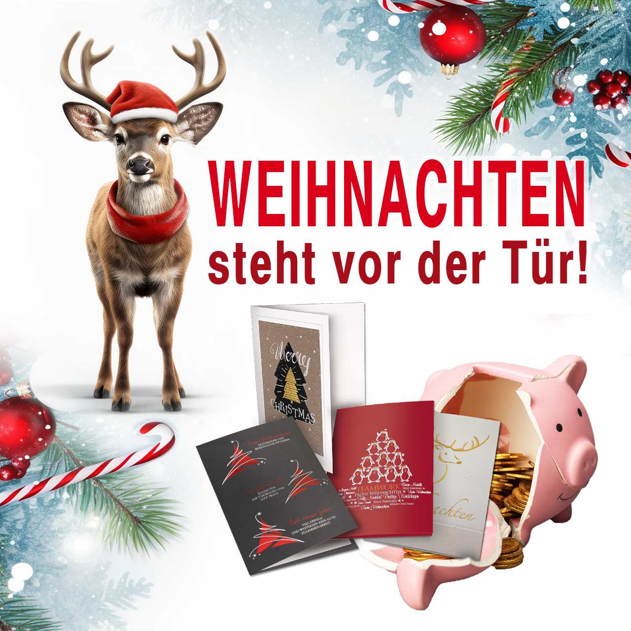 WEIHNACHTEN steht vor der Tür!