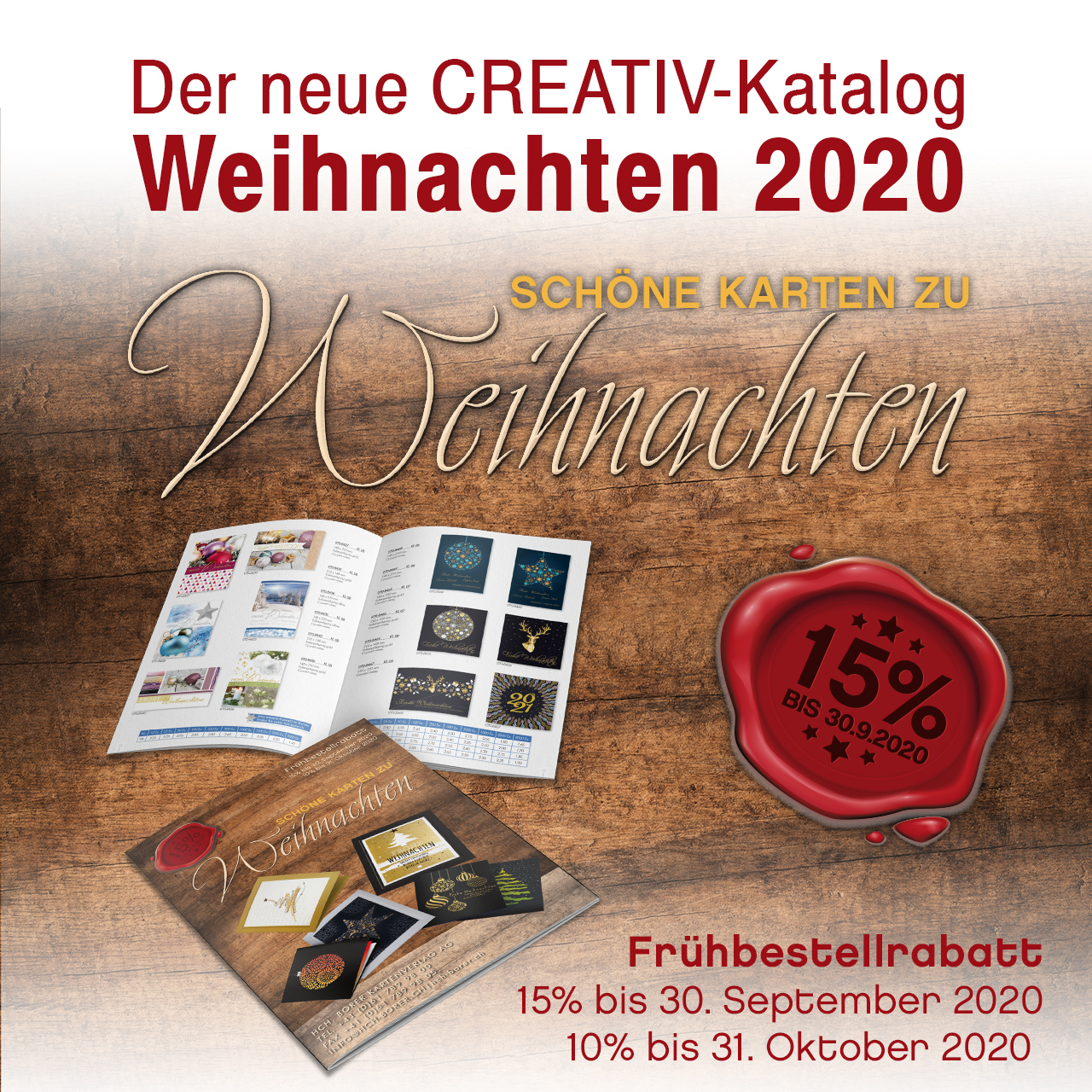 Creativ-Katalog Weihnachten 2020